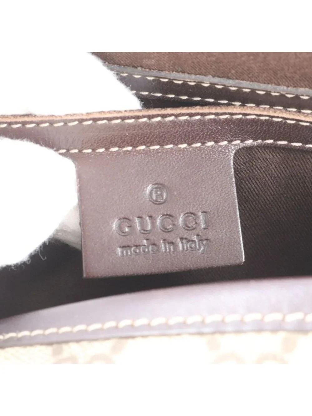 Gucci GG Supreme Leather Shoulder Bag Crossbody Messenger Business
